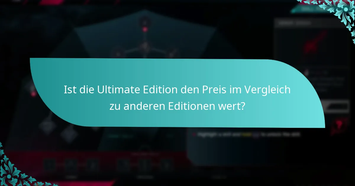 Wie schneidet die Ultimate Edition auf verschiedenen Konsolen ab?