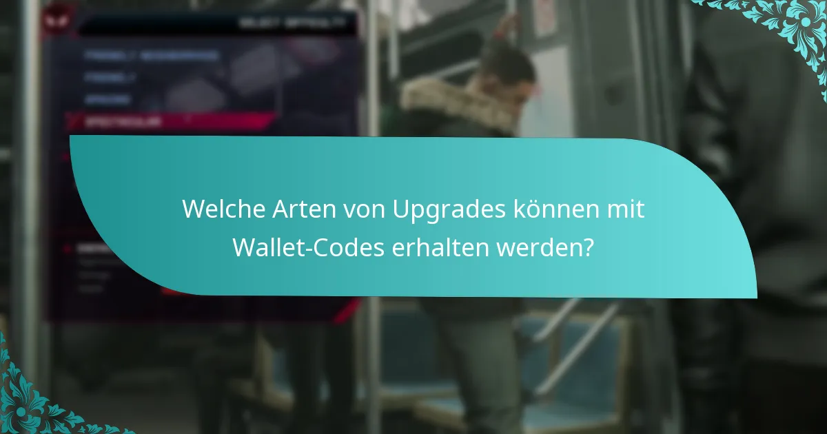 Welche Aktionen sind derzeit für Wallet-Codes verfügbar?
